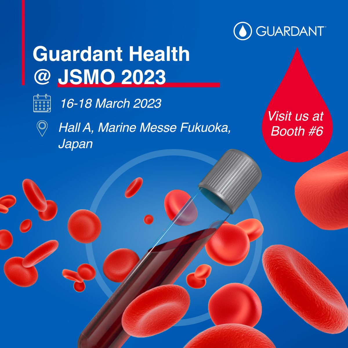 Guardant Health @ JSMO 2023: Visit us at Booth #6