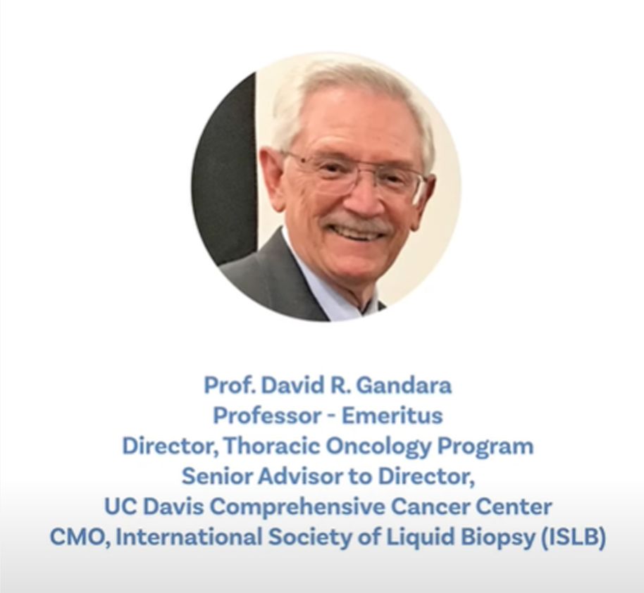 Prof. David Gandara speaking about the IASLC Consensus Statement on Liquid Biopsy